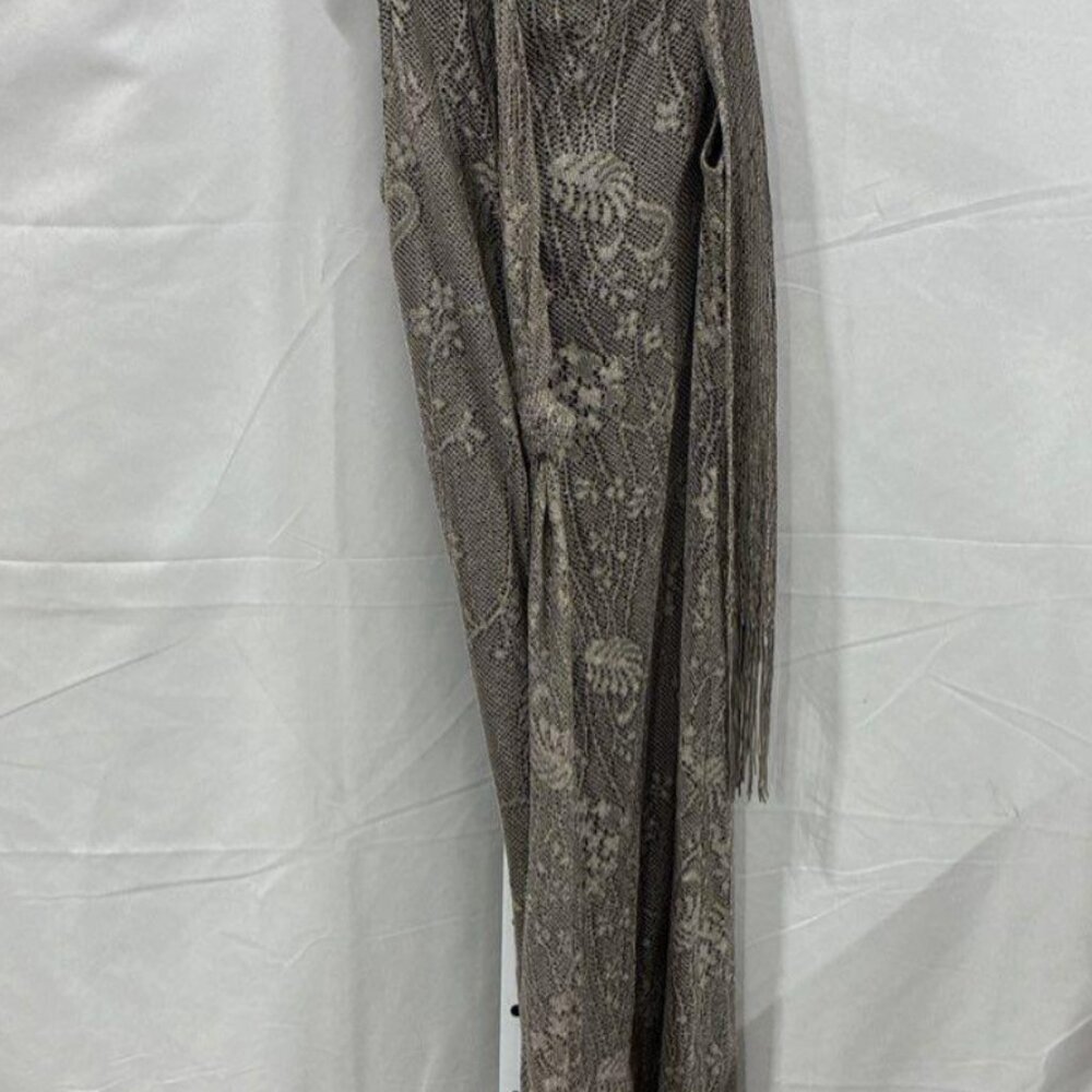 Harlow Grey Fringe Dress & Shawl – Size 10 Flappercore NYE Look - Picture 5 of 5